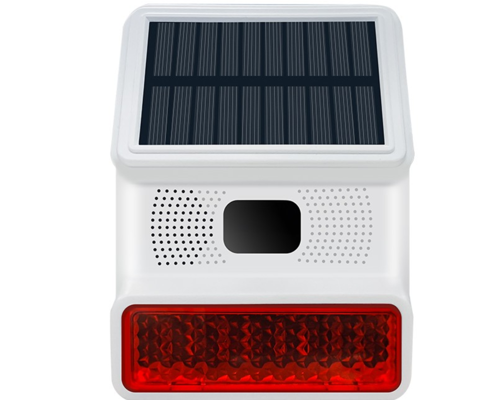 無線戶外太陽能聲光報警器